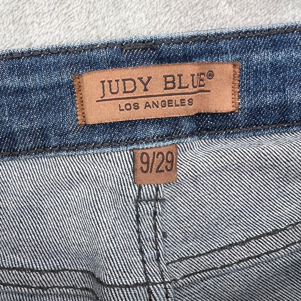 Judy Blue Skinny Fit Jeans Womens 9/29 Blue Medium Wash Stretch Denim - Picture 11 of 14